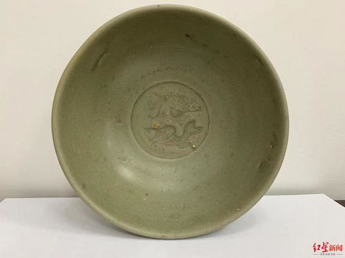 四川农民自家地里挖出 青釉双鱼瓷碗 等文物,初步鉴定为元代窖藏